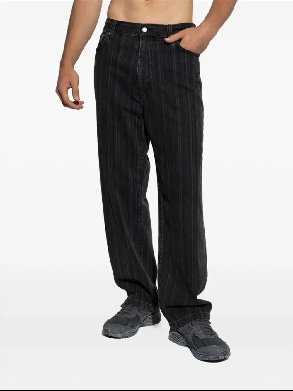 Carhartt WIP Black Relaxed Straight Jeans